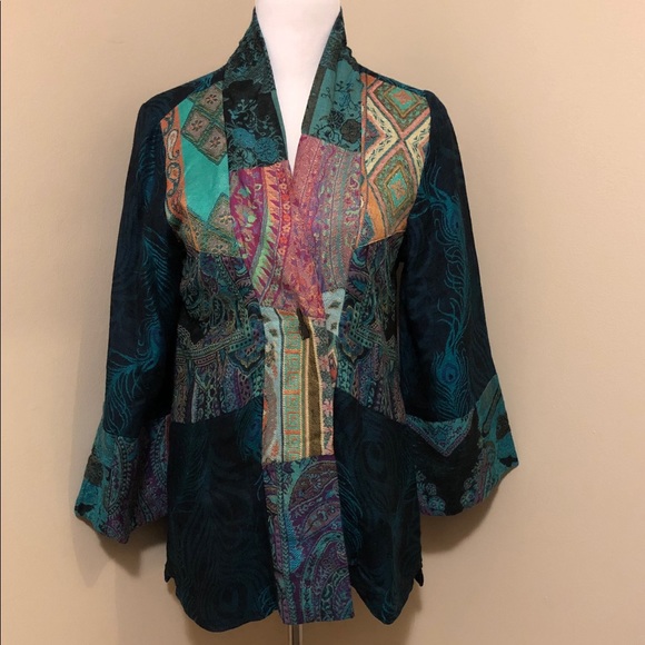 Soft Surroundings Jackets & Blazers - Soft Surroundings Topper, Size -Small(?Med)EUC,Made in- India